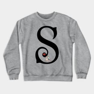 Letra S Crewneck Sweatshirt